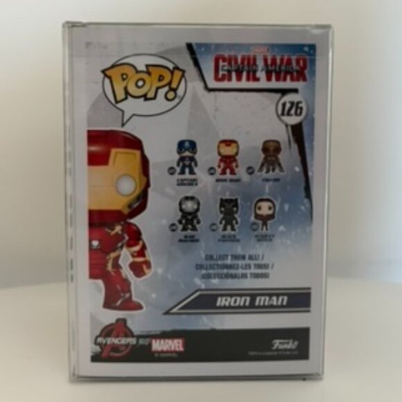 Pop! Funko Iron Man #126 - Picture 3 of 4
